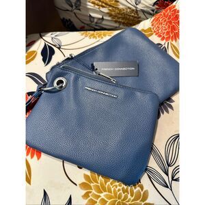 NWT French Connection dual pouches wristlet